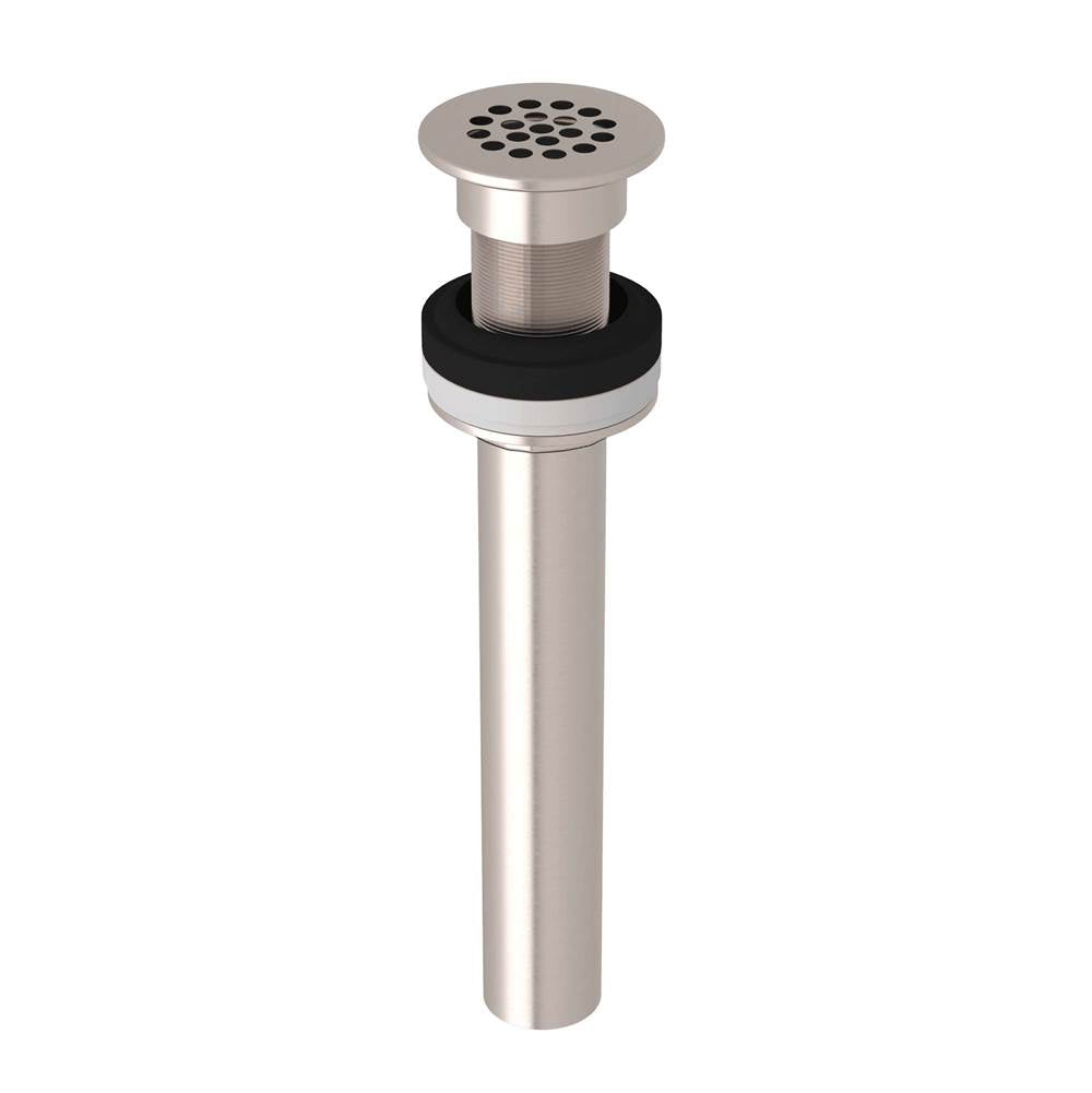 ROHL 6442STN Grid Drain Without Overflow In Satin Nickel