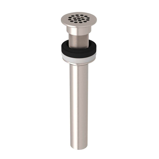 ROHL 6442STN Grid Drain Without Overflow In Satin Nickel