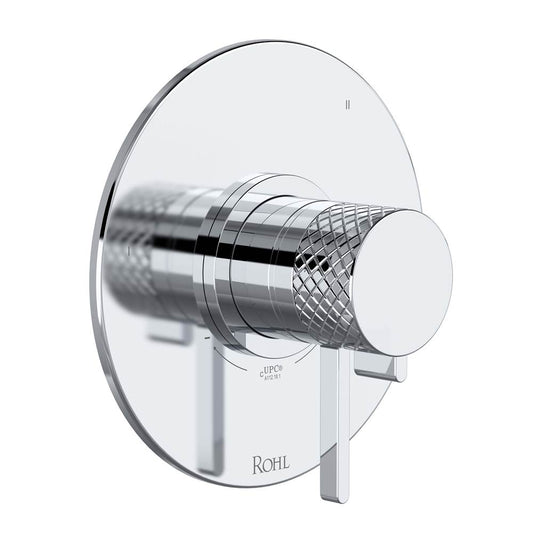 ROHL TTE47W1LMAPC Tenerife 1/2" Therm & Pressure Balance Trim with 3 Functions (No Share) In Polished Chrome
