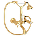 ROHL A1401XMIB Exposed Wall Mount Tub Filler In Italian Brass
