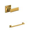 ROHL AP25WTB18ULB Apothecary 18" Towel Bar In Unlacquered Brass