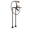 ROHL AKIT1901NLMTCB Palladian Floor Mount Tub Filler In Tuscan Brass