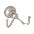 ROHL CIS7DSTN Arcana Double Robe Hook In Satin Nickel
