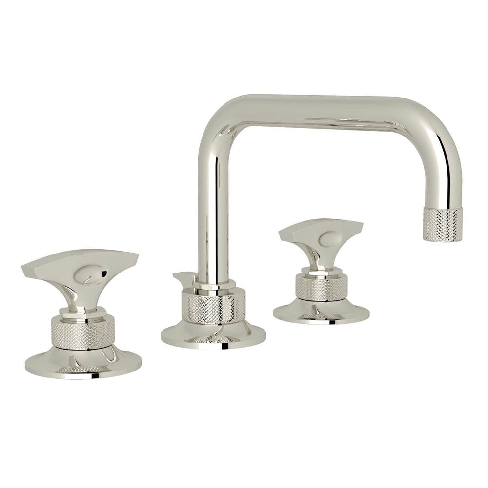 ROHL MB2009DMPN-2 Graceline Widespread Lavatory Faucet With U-Spout In Polished Nickel