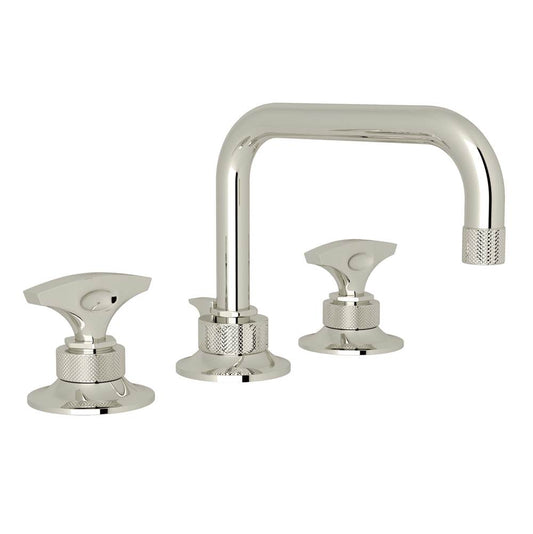ROHL MB2009DMPN-2 Graceline Widespread Lavatory Faucet With U-Spout In Polished Nickel