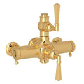 ROHL A4817LMIB Palladian Exposed Therm Valve With Volume and Temperature Control In Italian Brass