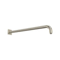 ROHL 200227SAPN 20" Reach Wall Mount Shower Arm With Square Escutcheon In Polished Nickel