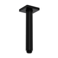 ROHL 70527SAMB 7" Reach Ceiling Mount Shower Arm With Square Escutcheon In Matte Black
