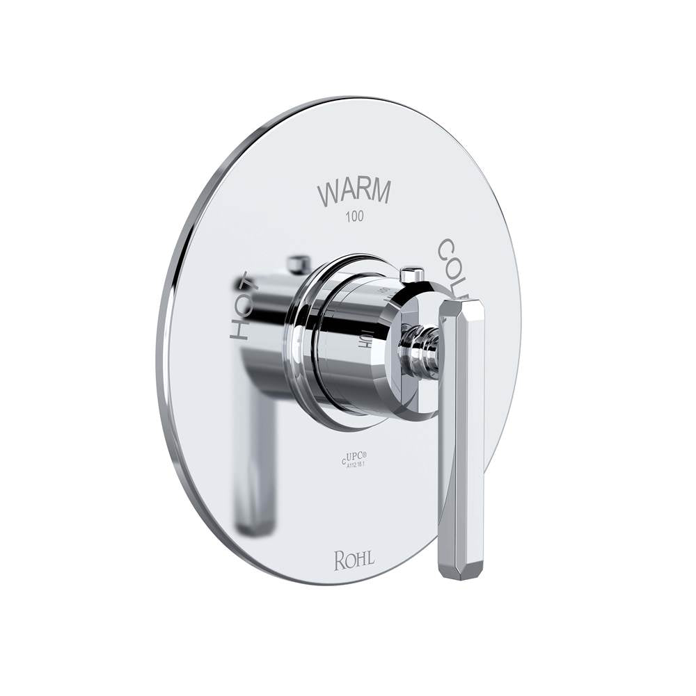 ROHL TAP13W1LMAPC Apothecary 3/4" Thermostatic Trim Without Volume Control In Polished Chrome