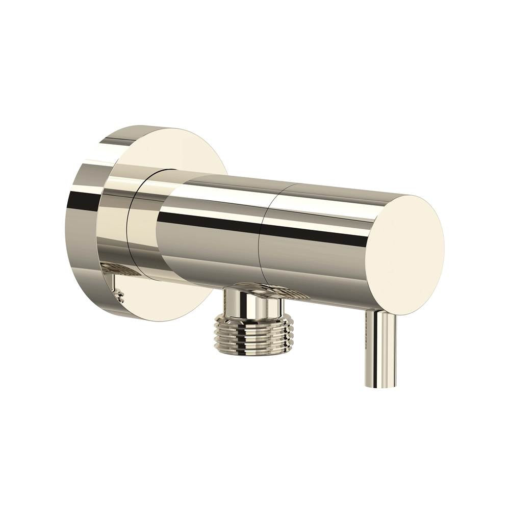 ROHL 0327WOPN Handshower Outlet With Integrated Volume Control In Polished Nickel