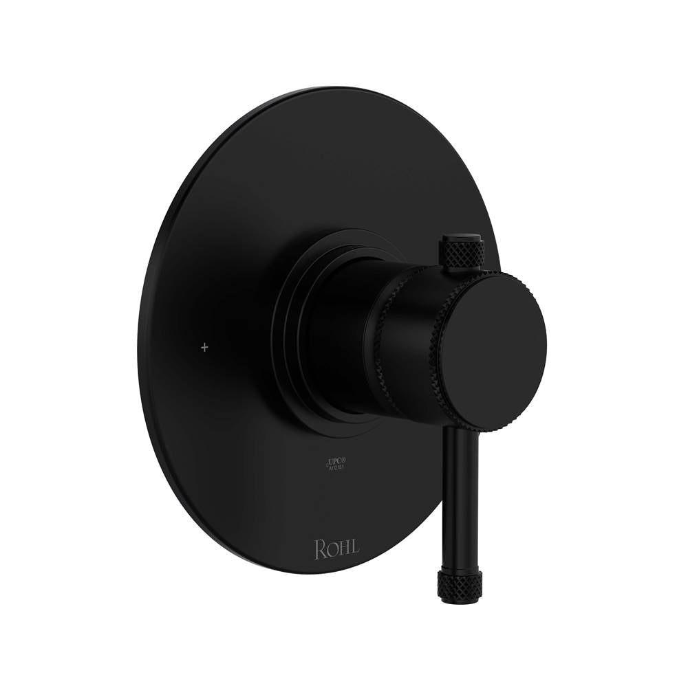 ROHL TCP51W1ILMB Campo 1/2" Pressure Balance Trim In Matte Black