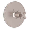 ROHL A4214XMSTN Lombardia 3/4" Thermostatic Trim Without Volume Control In Satin Nickel