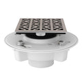 ROHL SDPVC2/3-3146STN PVC 2" X 3" Drain Kit With 3146 Petal Decorative Cover In Satin Nickel