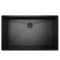 ROHL RSS3018BKS Forze 30" Single Bowl Stainless Steel Kitchen Sink In Black Stainless Steel
