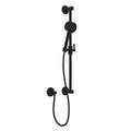 ROHL MB2046MB Handshower Set With 24" Slide Bar and 5-Function Handshower In Matte Black