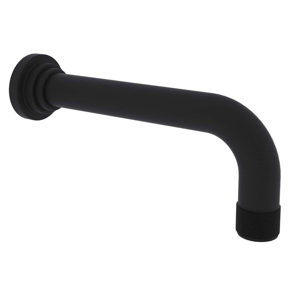 ROHL A2203IWMB Campo Wall Mount Tub Spout In Matte Black