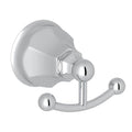 ROHL A6881APC Palladian Double Robe Hook In Polished Chrome