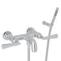 ROHL A2302LMAPC San Giovanni Exposed Wall Mount Tub Filler In Polished Chrome