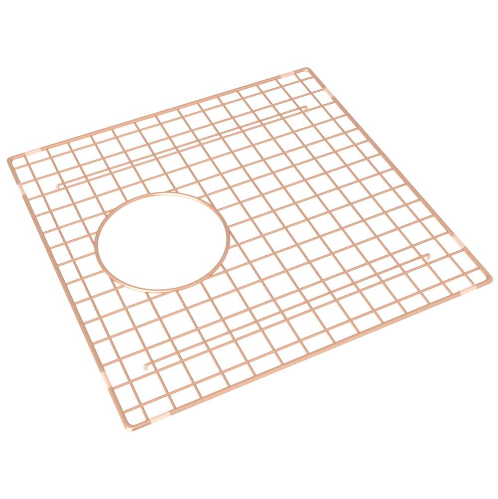 ROHL WSGRSS1515SC Wire Sink Grid For RSS1515 Stainless Steel Sink In Stainless Copper