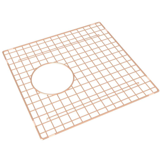 ROHL WSGRSS1515SC Wire Sink Grid For RSS1515 Stainless Steel Sink In Stainless Copper
