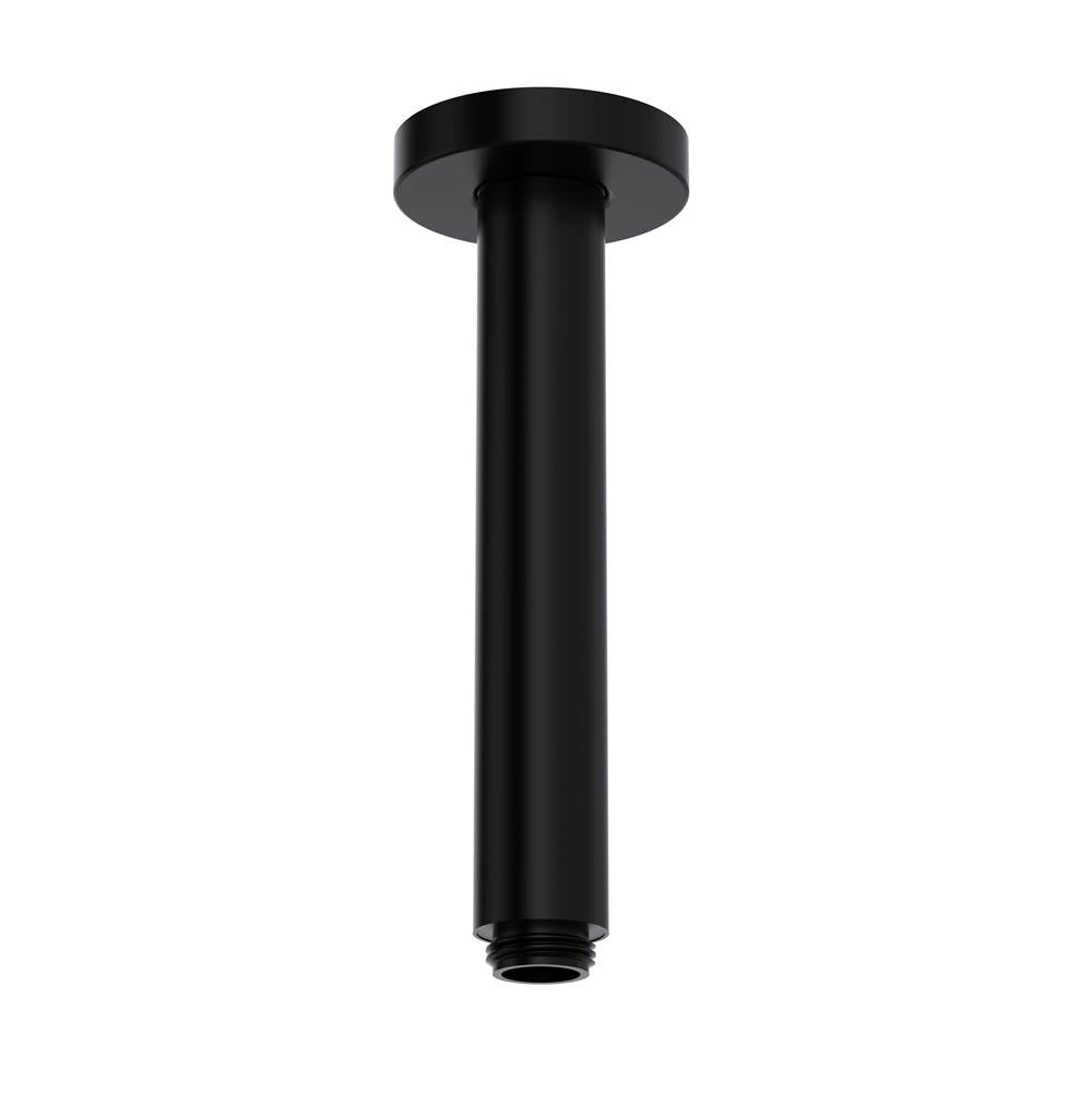 ROHL 70327SAMB 7" Reach Ceiling Mount Shower Arm In Matte Black