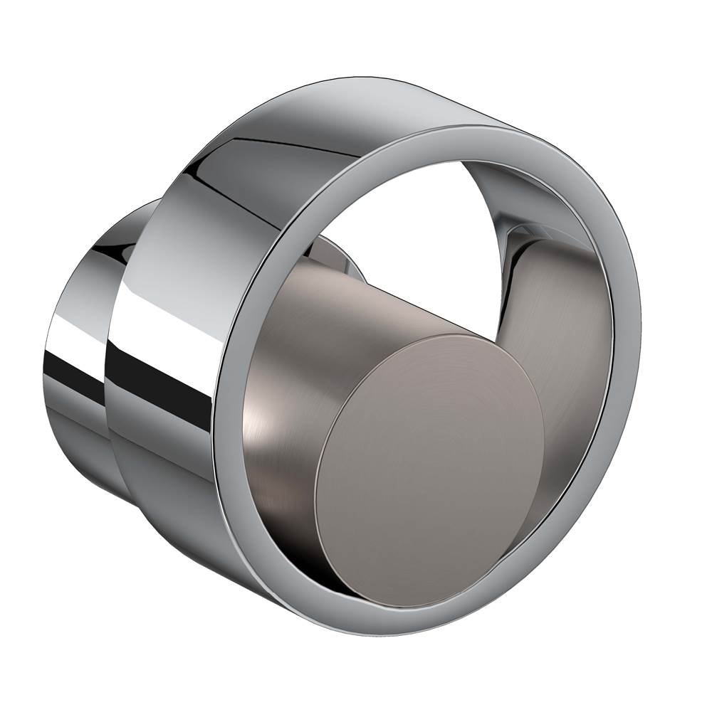 ROHL EC18W2IWPCN Eclissi Trim For Volume Control And Diverter In Polished Chrome/Satin Nickel