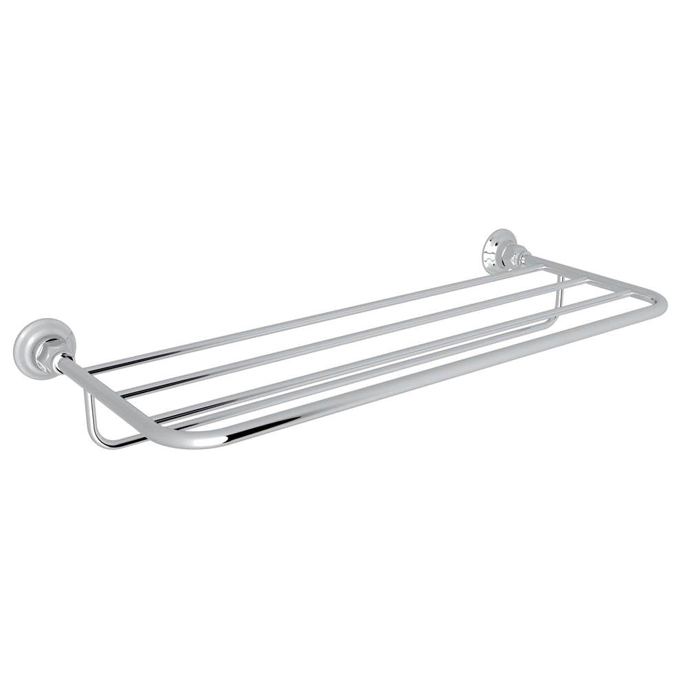 ROHL ROT10APC Wall Mount Towel Shelf In Polished Chrome