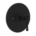 ROHL A4914ILMB Campo 3/4" Thermostatic Trim Without Volume Control In Matte Black
