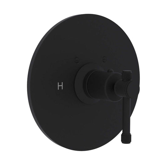 ROHL A4914ILMB Campo 3/4" Thermostatic Trim Without Volume Control In Matte Black