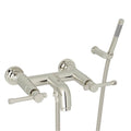 ROHL A3302ILPN Campo Exposed Wall Mount Tub Filler In Polished Nickel