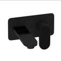 ROHL MI01W2NRMB Miscelo Wall Mount Single Handle Lavatory Faucet In Matte Black