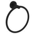 ROHL LO4MB Lombardia Towel Ring In Matte Black