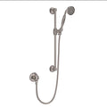 ROHL 1301ESTN Handshower Set With 22" Slide Bar and Single Function Handshower In Satin Nickel