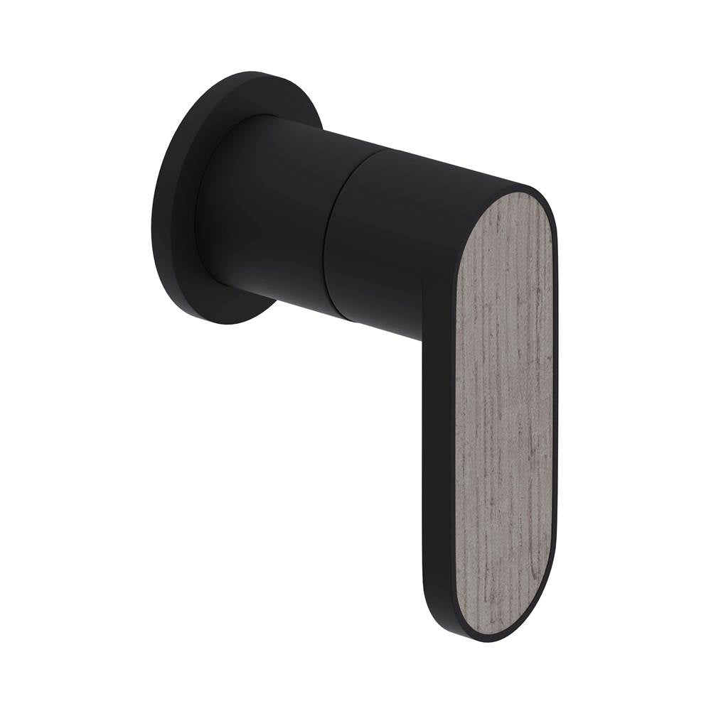 ROHL MI18W1WBMB Miscelo Trim For Volume Control And Diverter In Matte Black