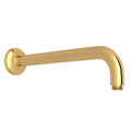 ROHL 1455/12IB 12" Reach Wall Mount Shower Arm In Italian Brass