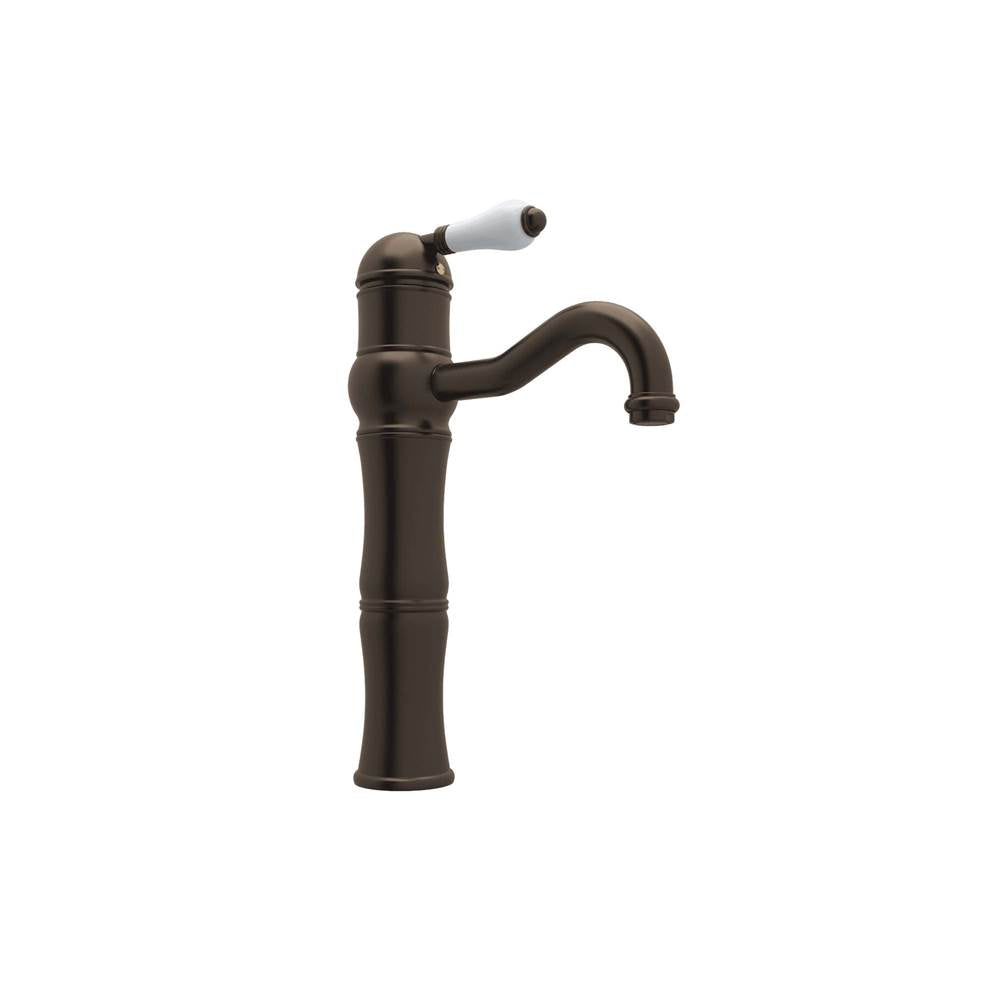 ROHL A3672LPTCB-2 Acqui Single Handle Tall Lavatory Faucet In Tuscan Brass