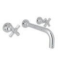 ROHL A2307XMAPCTO-2 San Giovanni Wall Mount Lavatory Faucet In Polished Chrome