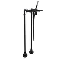 ROHL AKIT3302NILMB Campo Floor Mount Tub Filler In Matte Black