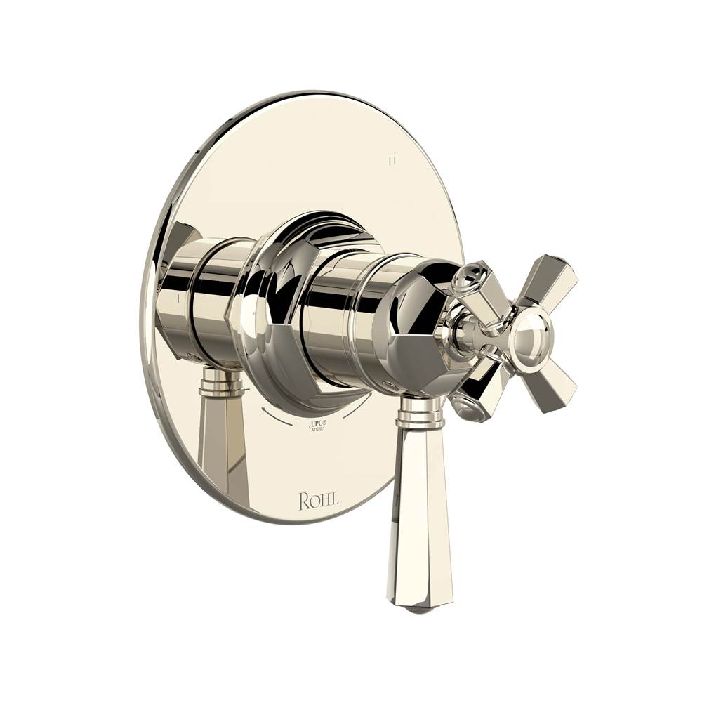 ROHL TTN45W1LMPN 1/2" Therm & Pressure Balance Trim with 5 Functions (Shared) In Polished Nickel