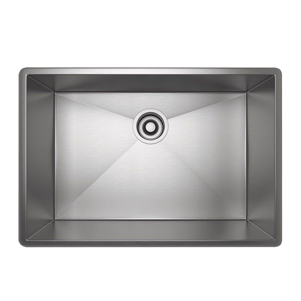 ROHL RSS2416SB Forze 24" Single Bowl Stainless Steel Kitchen Sink In Brushed Stainless Steel