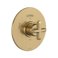 ROHL TAP13W1XMAG Apothecary 3/4" Thermostatic Trim Without Volume Control In Antique Gold