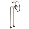 ROHL AKIT1401NLPTCB Floor Mount Tub Filler In Tuscan Brass