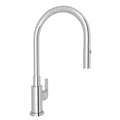 ROHL A3430LMAPC-2 Lombardia Pull-Down Kitchen Faucet In Polished Chrome