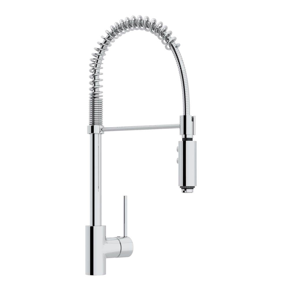 ROHL LS64L-APC-2 Pirellone Pre-Rinse Pull-Down Kitchen Faucet In Polished Chrome