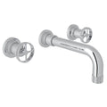 ROHL A3307IWAPCTO-2 Campo Wall Mount Lavatory Faucet In Polished Chrome