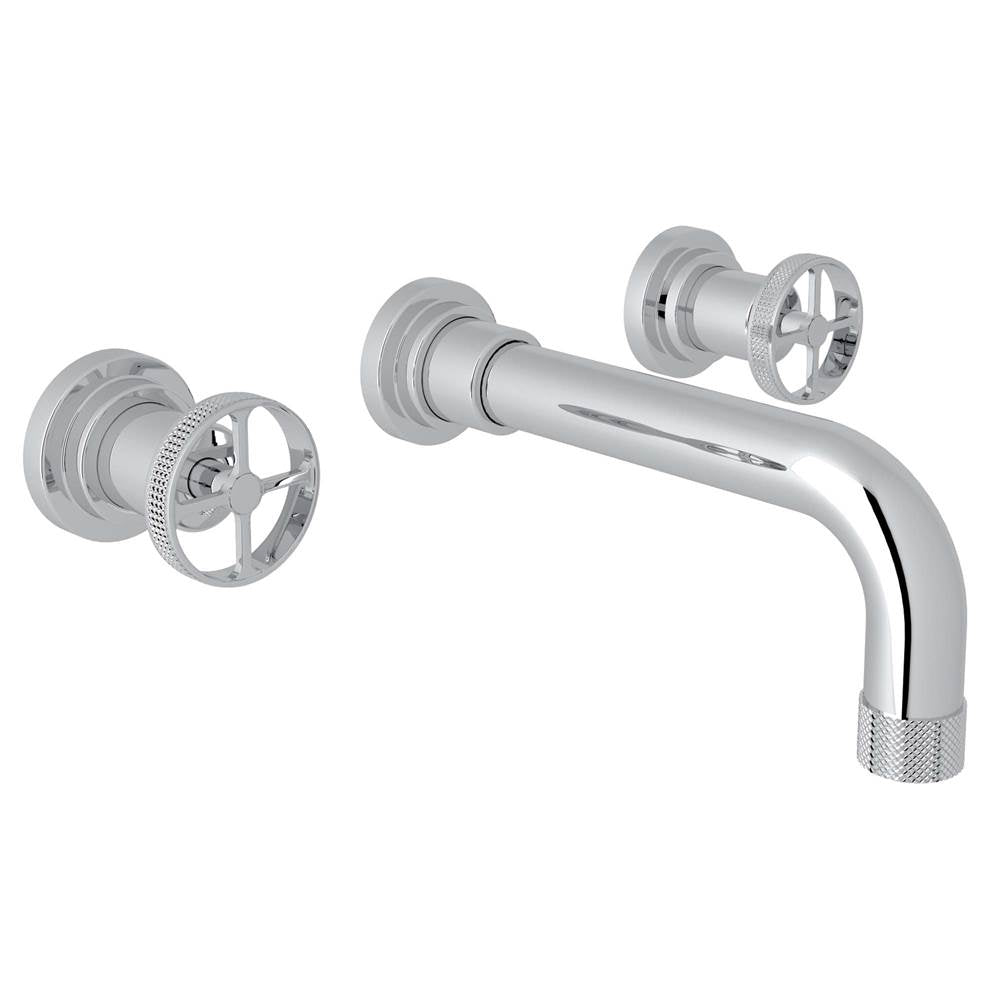 ROHL A3307IWAPCTO-2 Campo Wall Mount Lavatory Faucet In Polished Chrome