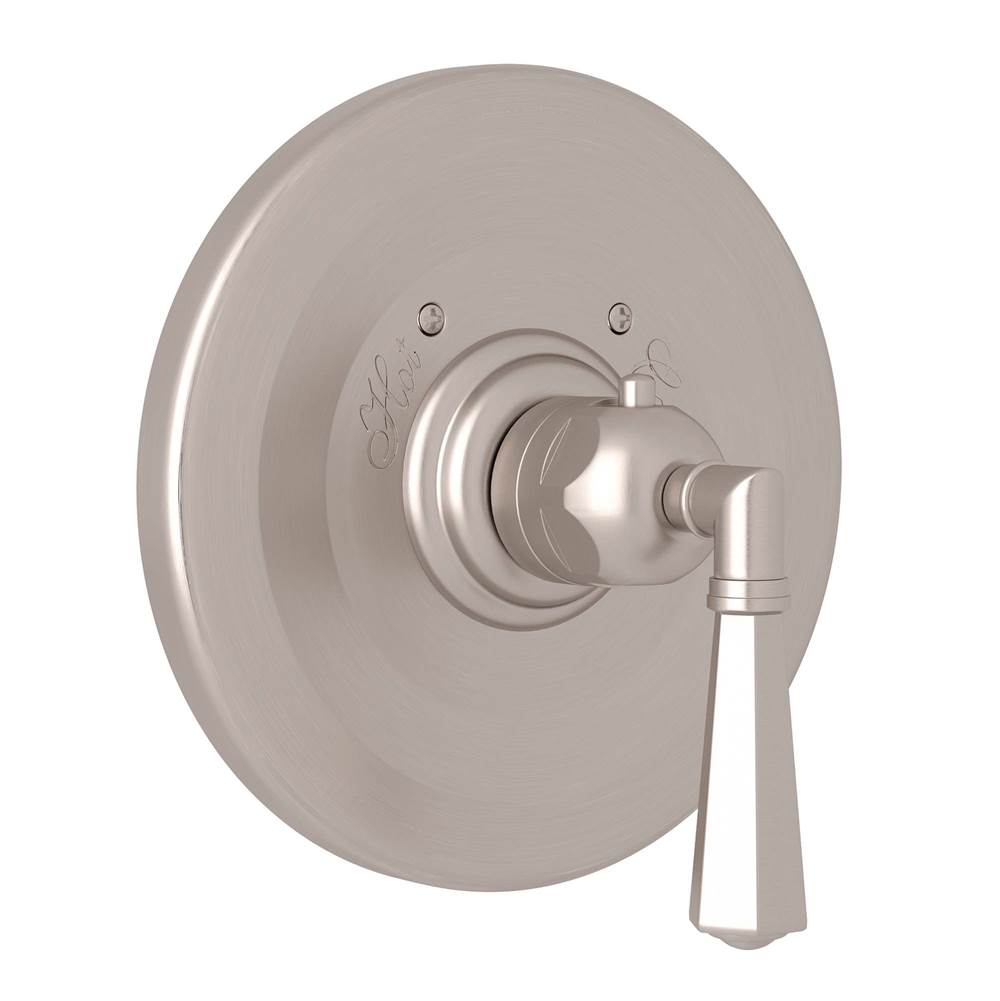 ROHL A4814LMSTN Palladian 3/4" Thermostatic Trim Without Volume Control In Satin Nickel
