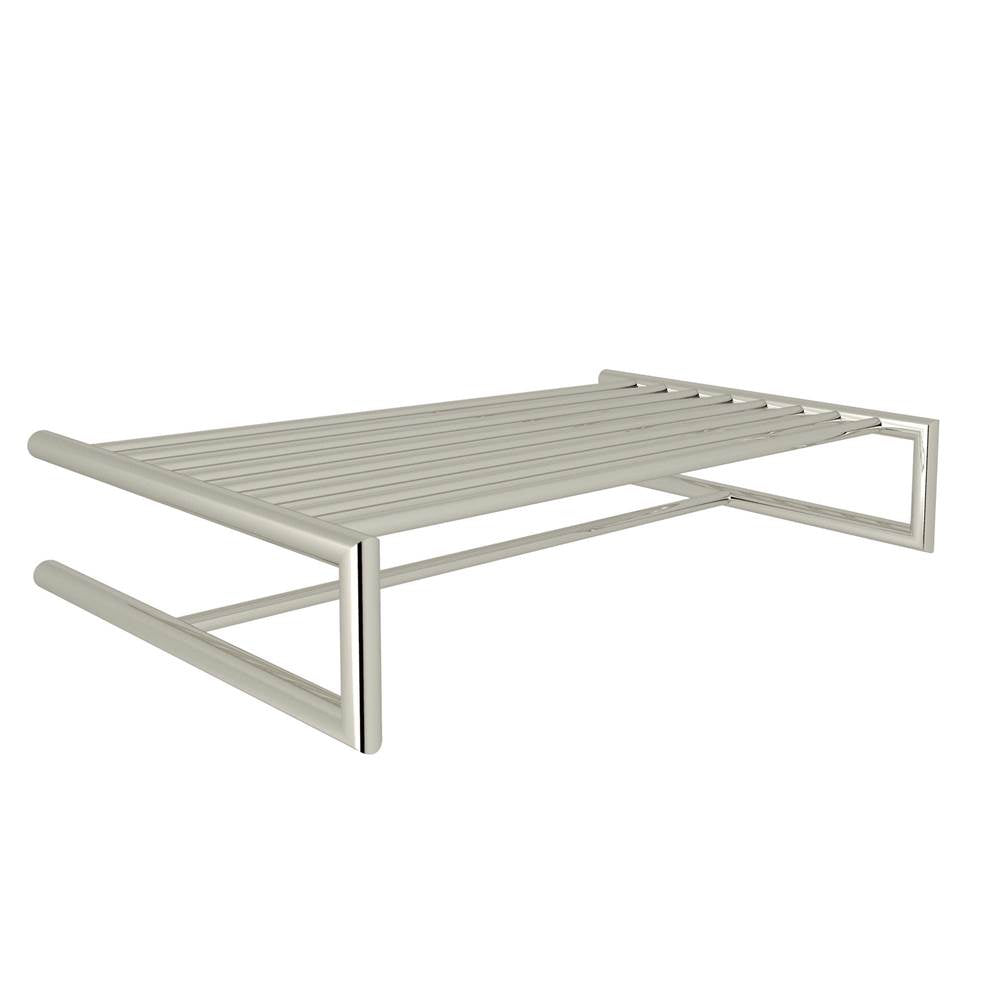 ROHL SY300-PN Lombardia 24" Wall Mount Towel Shelf In Polished Nickel
