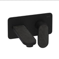 ROHL MI01W2GQMB Miscelo Wall Mount Single Handle Lavatory Faucet In Matte Black