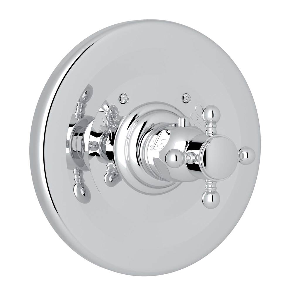 ROHL A4914XMAPC 3/4" Thermostatic Trim Without Volume Control In Polished Chrome